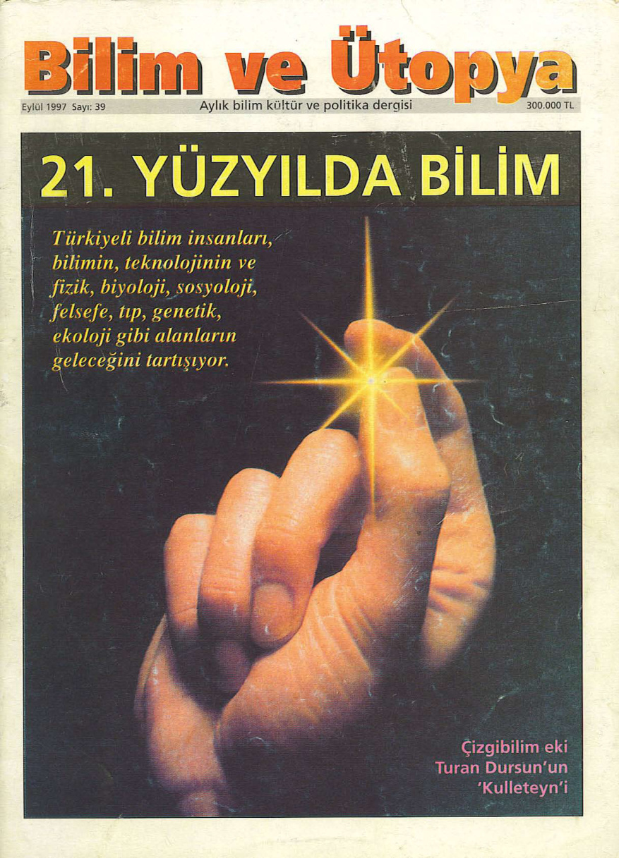 Bilim ve Ütopya Sayı 39: Eylül 1997 PDF – Kolektif