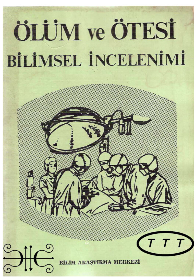 Bilimsel İncelemeler Merkezi Ölüm ve Ötesi Kitap Kapağı
