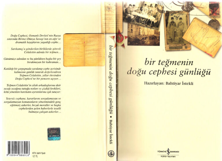 Bir Mülazımın Doğu Cephesi Günlüğü Kitap Kapağı