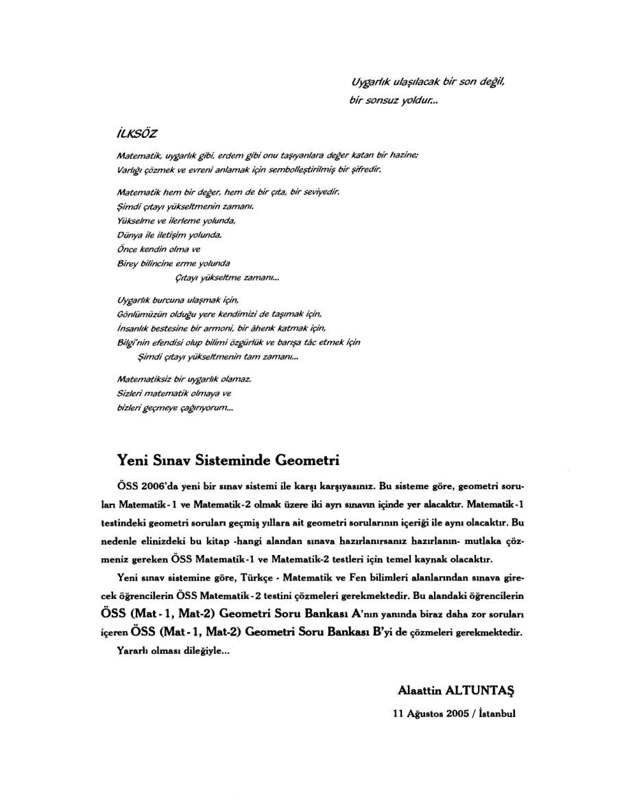 Geometri Soru Bankası PDF – Birey Dershaneleri Komisyon