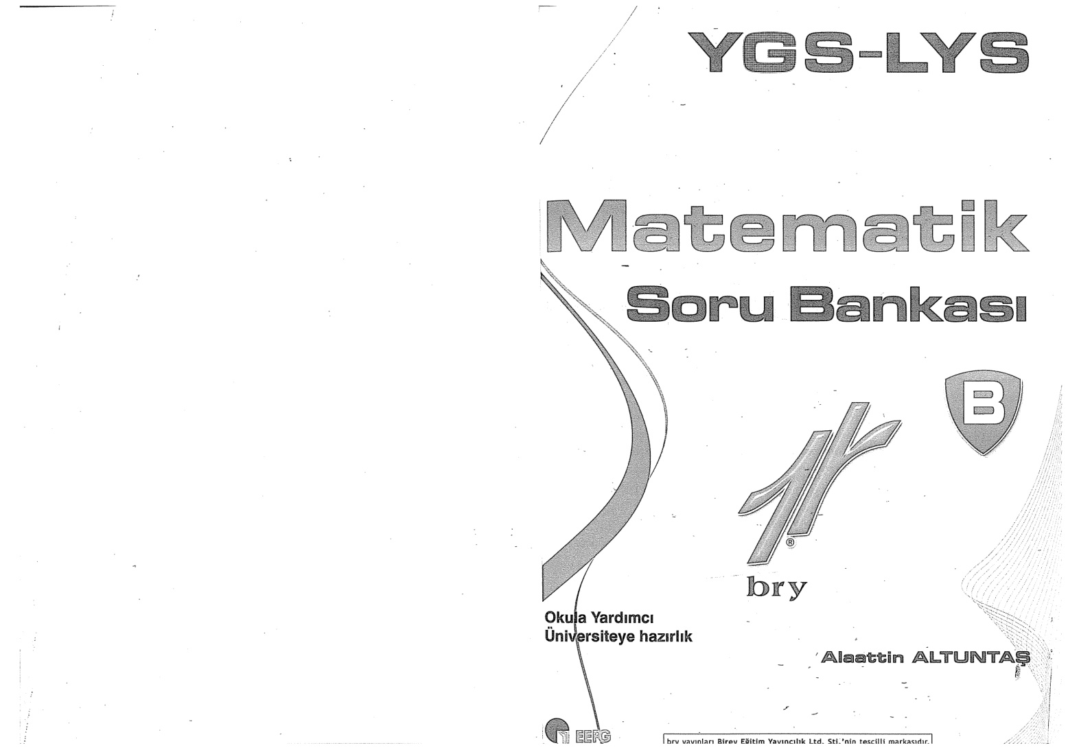 YGS-LYS Matematik B Soru Bankası PDF – Birey Dershaneleri Komisyon