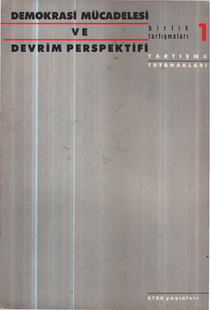 Birlik Tartışmaları 1 PDF – Kolektif