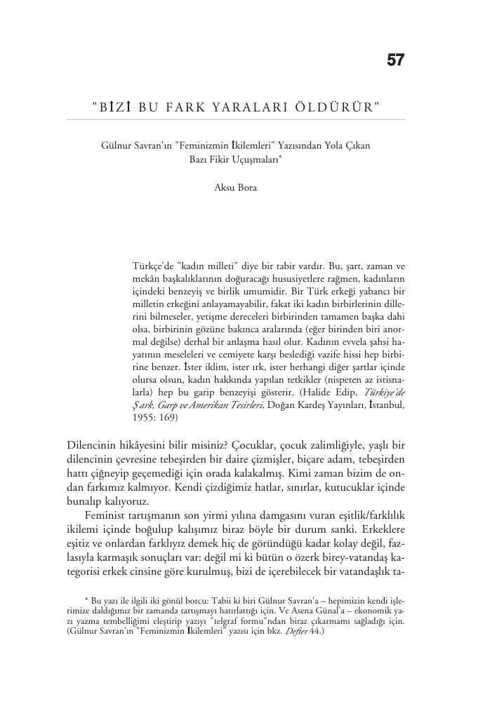 Bizi Bu Fark Yaraları Öldürür PDF – Kolektif