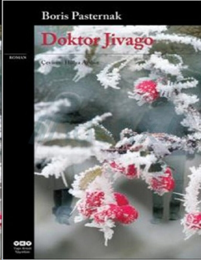 Boris Pasternak Doktor Jivago Kitap Kapağı