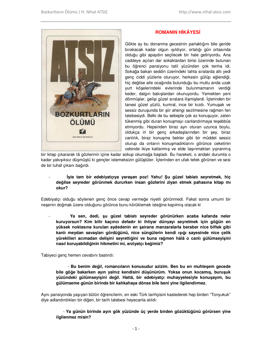 Bozkurtların Ölümü PDF - Hüseyin Nihal Atsız 5 Bozkurtların Ölümü PDF – Hüseyin Nihal Atsız