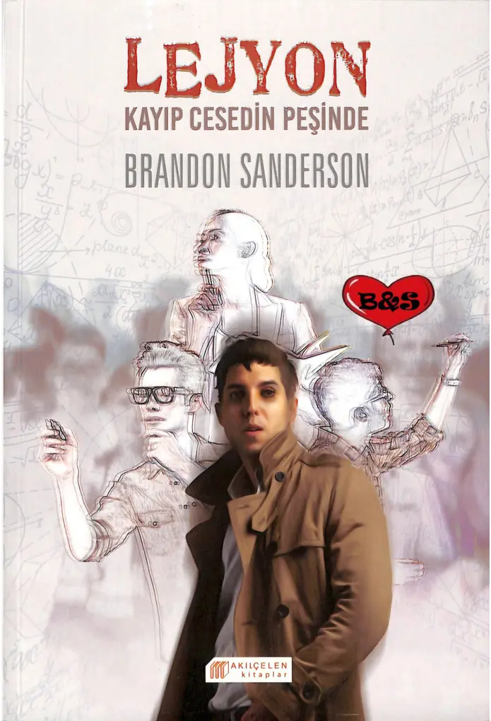 Brandon Sanderson Lejyon 2 Kayıp Cesedin Peşinde Akılçelen Yayınları Kitap Kapağı