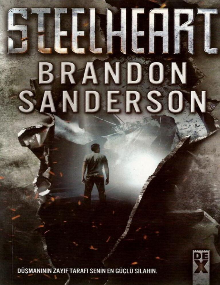 Brandon Sanderson Steelheart Kitap Kapağı