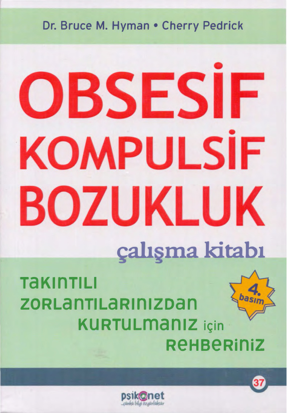Obsesif Kompulsif Bozukluk PDF – Bruce M. Hyman, Cherry Pedrick