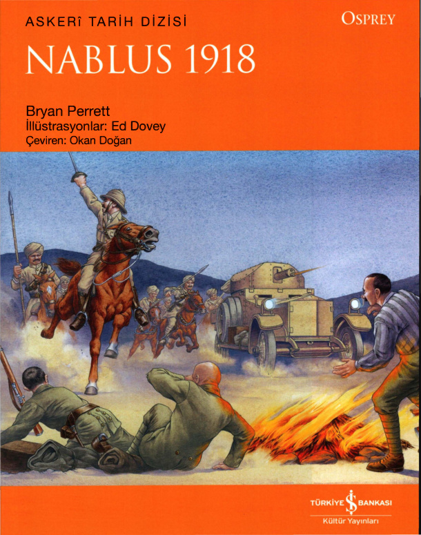 Bryan Perrett Nablus 1918 İş Bankası Yayınları Kitap Kapağı