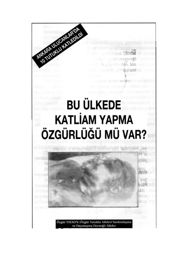 Bu Ülkede Katliam Yapma Özgürlüğü mü Var PDF – Kolektif