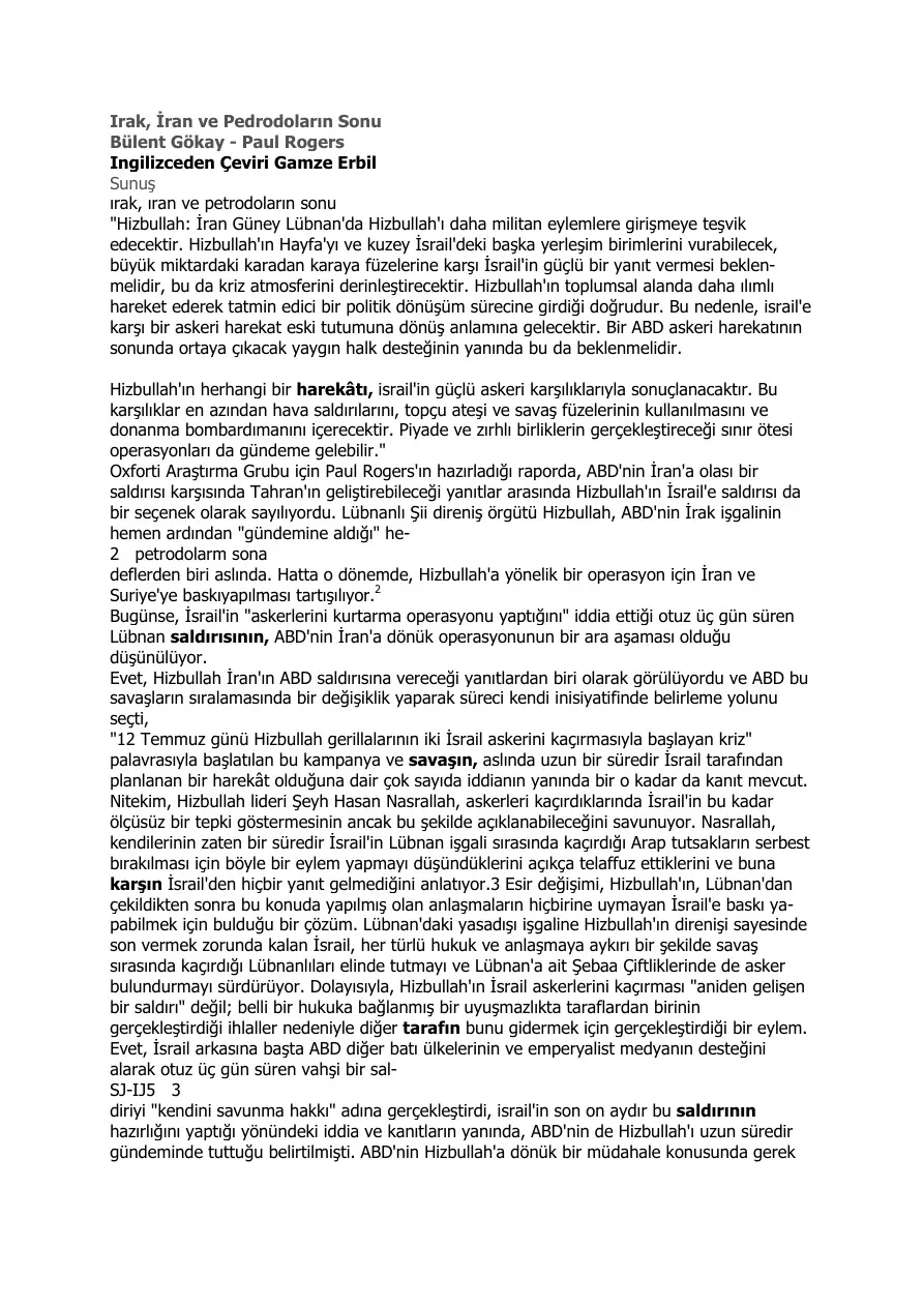 Doların Sonu PDF – Bülent Gökay