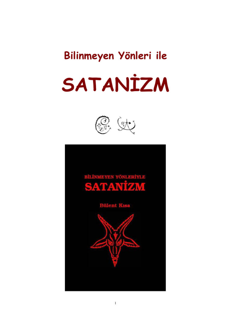 Bulent Kisa Bilinmeyen Yonleriyle Satanizm Kitap Kapağı