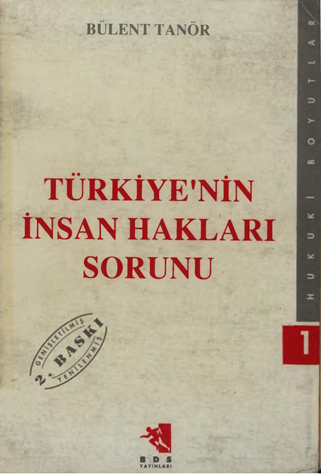 Türkiye’nin İnsan Hakları Sorunu PDF – Bülent Tanör