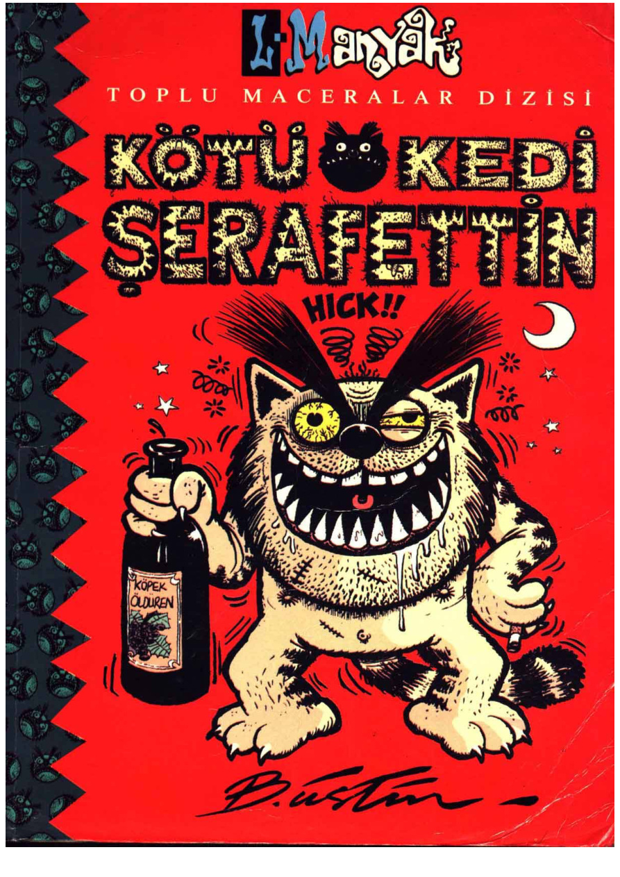 Kötü Kedi Şerafettin 1 PDF – Bülent Üstün