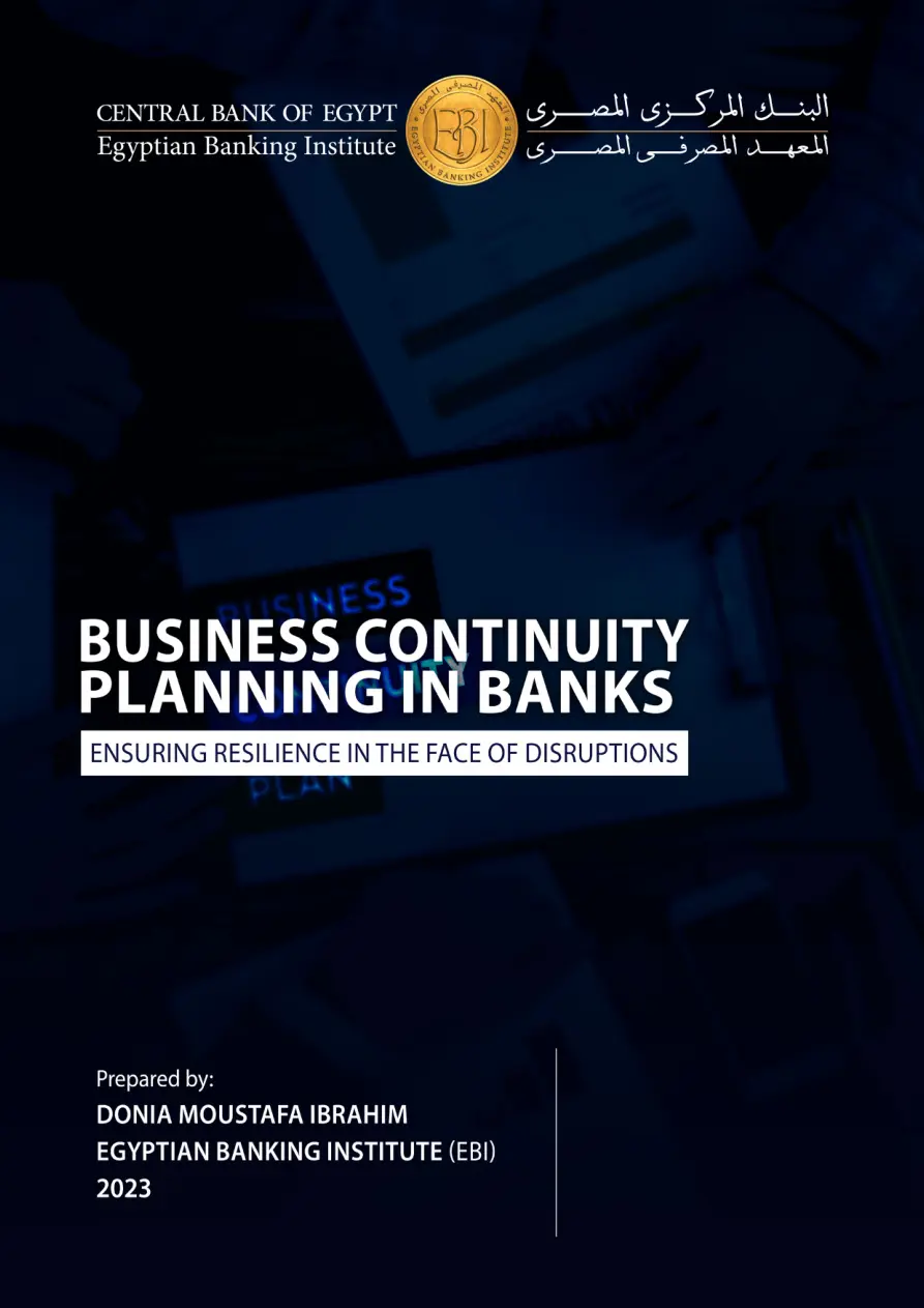 Business Continuity Planning in Banks PDF – Unknown
