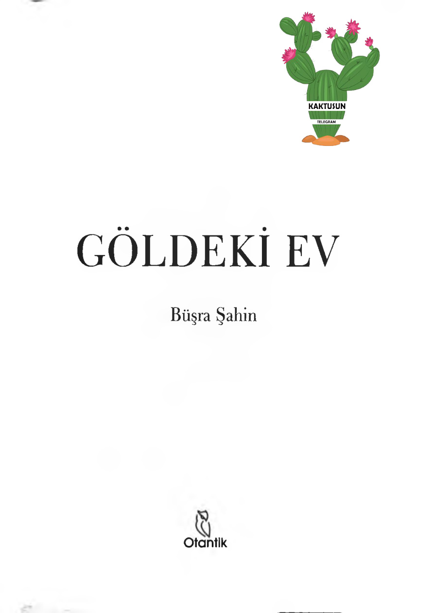 Göldeki Ev PDF – Büşra Şahin