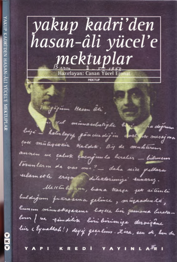 Yakup Kadri’den Hasan Ali Yücel’e PDF – C. Yücel Eronat