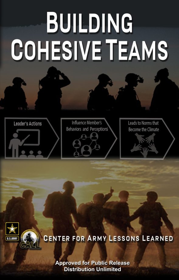CALL 21-14: Building Cohesive Teams PDF – Center for Army Lessons Learned (CALL)