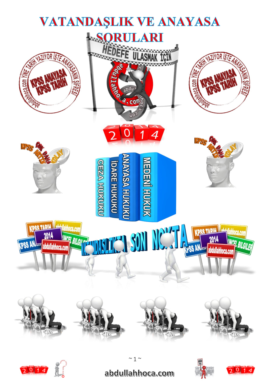 Çıkmış Vatandaşlık ve Anayasa Soruları PDF – Kolektif / Sınav Hazırlık