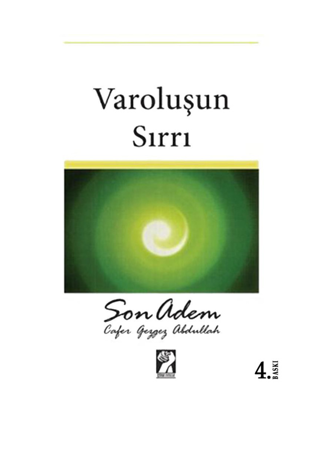 Varoluşun Sırrı PDF – Cafer Gezgez Abdullah