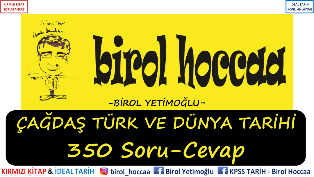 Çağdaş Türk ve Dünya Tarihi 350 Soru Cevap KPSS PDF – Kolektif / Sınav Hazırlık
