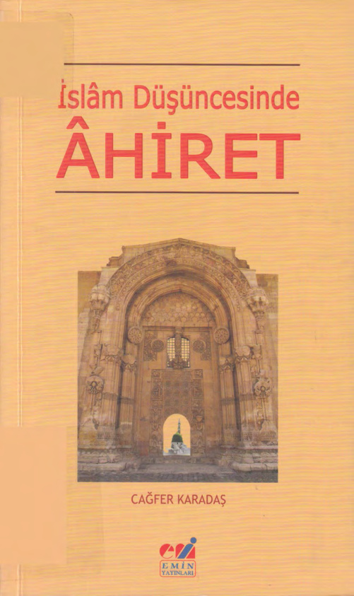 İslâm Düşüncesinde Âhiret PDF – Cağfer Karadaş