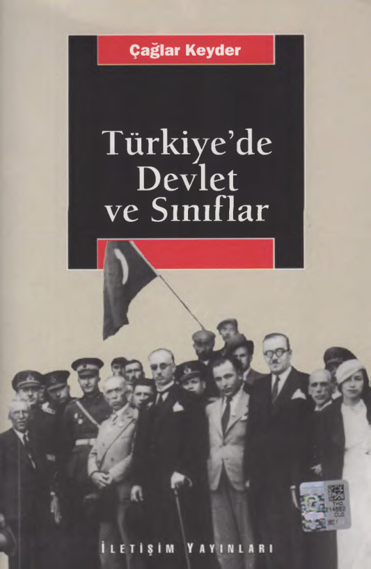 Türkiye’de Devlet ve Sınıflar PDF – Çağlar Keyder