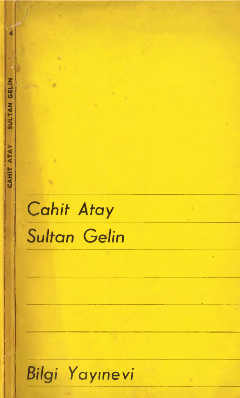 Sultan Gelin PDF – Cahit Atay