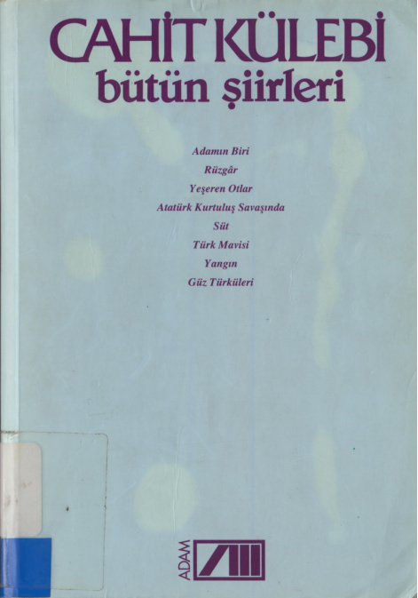 Bütün Şiirleri PDF – Cahit Külebi