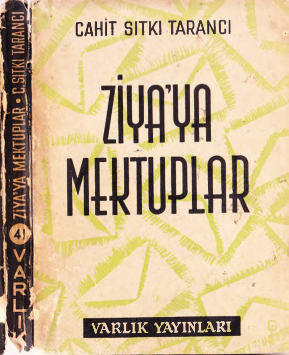 Ziya’ya Mektuplar PDF – Cahit Sıtkı Tarancı