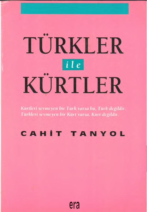 Türkler ile Kürtler PDF – Cahit Tanyol