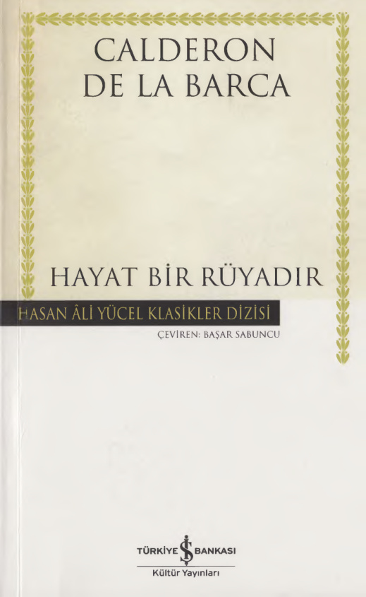 Hayat Bir Rüyadır PDF – Calderon de la Barca