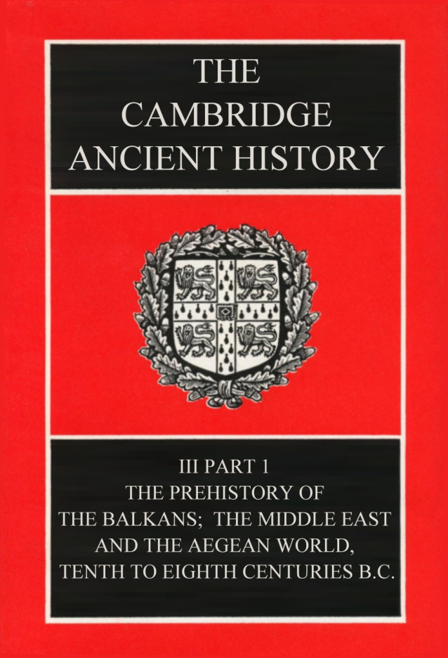 Cambridge Ancient History Vol 3: Part 1 PDF – Kolektif