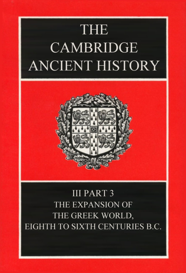 Cambridge Ancient History Vol 3: Part 3 PDF – Kolektif