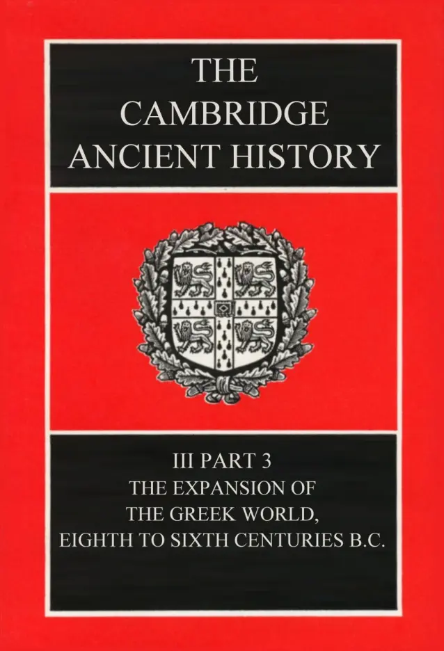Cambridge Ancient History Vol 3: Part 3 PDF – Kolektif