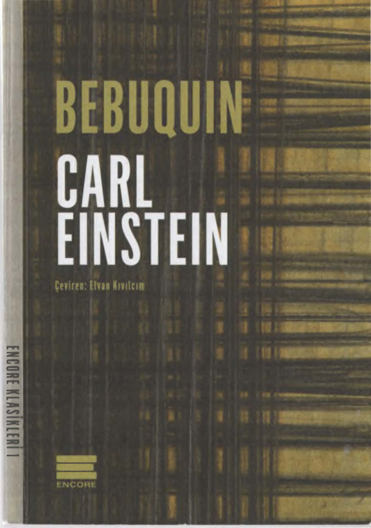 Bebuquin PDF – Carl Einstein