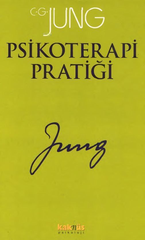 Psikoterapi Pratiği PDF – Carl Gustav Jung