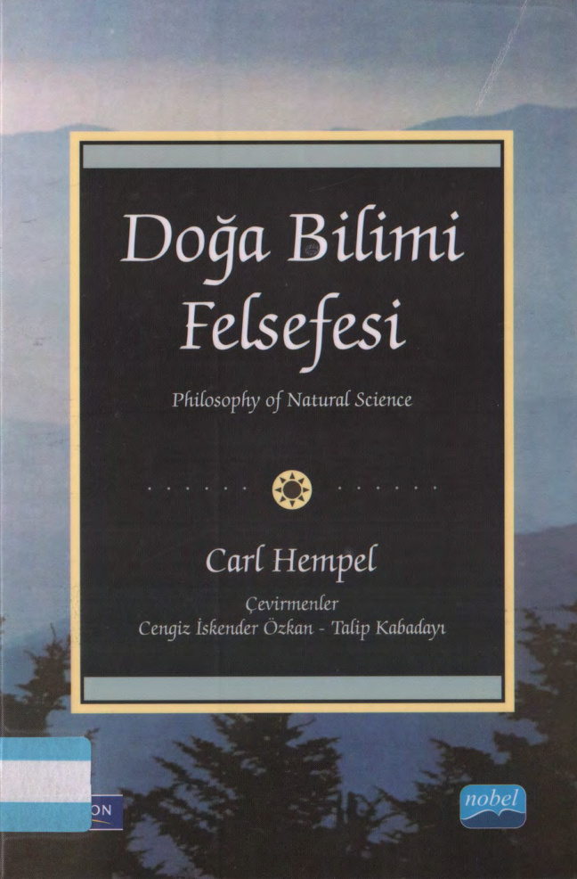 Doğa Bilimi Felsefesi PDF – Carl G. Hempel