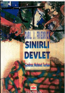Sınırlı Devlet PDF – Carl J. Friedrich