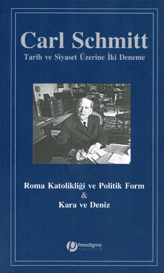 Roma Katolikliği ve Politik Form PDF – Carl Schmitt