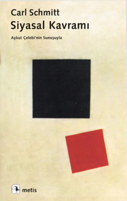 Siyasal Kavramı PDF – Carl Schmitt