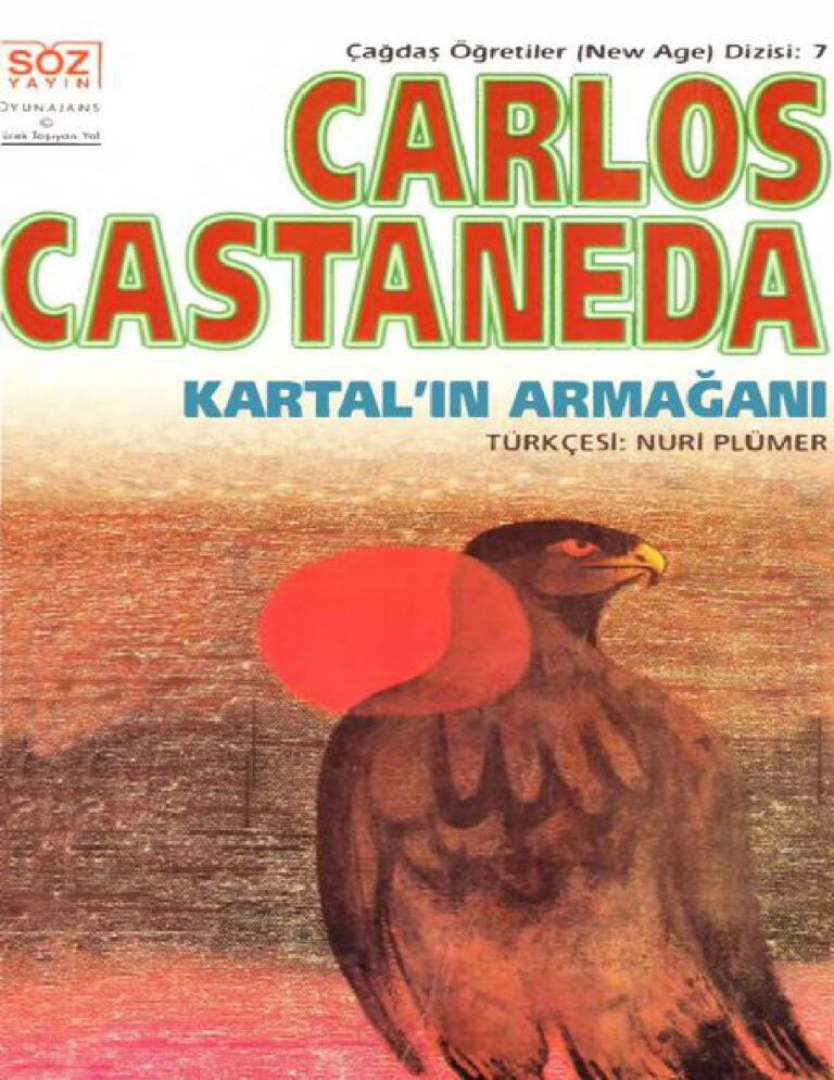 Carlos Castaneda Kartal in Armagani #6 Kitap Kapağı