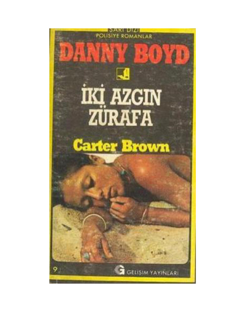 Carter Brown İki Azgın Zürafa Kitap Kapağı
