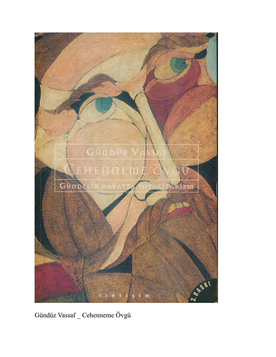 Cehenneme Övgü PDF – Gündüz Vassaf