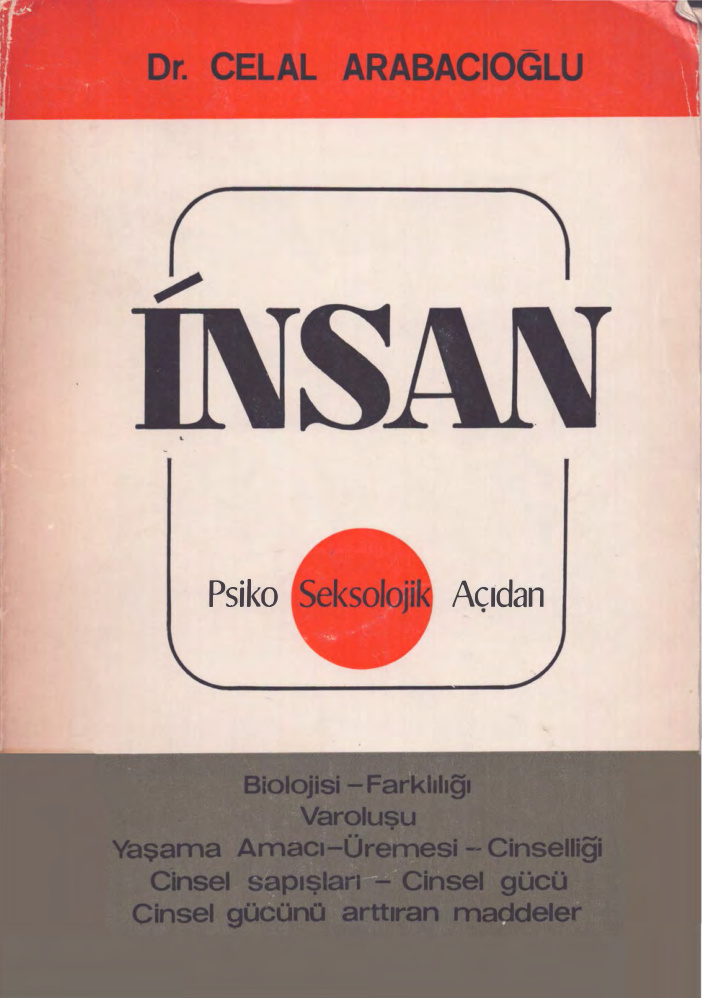 İnsan Psiko-Seksolojik Açıdan PDF – Celal Arabacıoğlu
