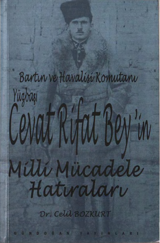 Cevat Rifat Bey’in Milli Mücadele Hatıraları PDF – Celil Bozkurt