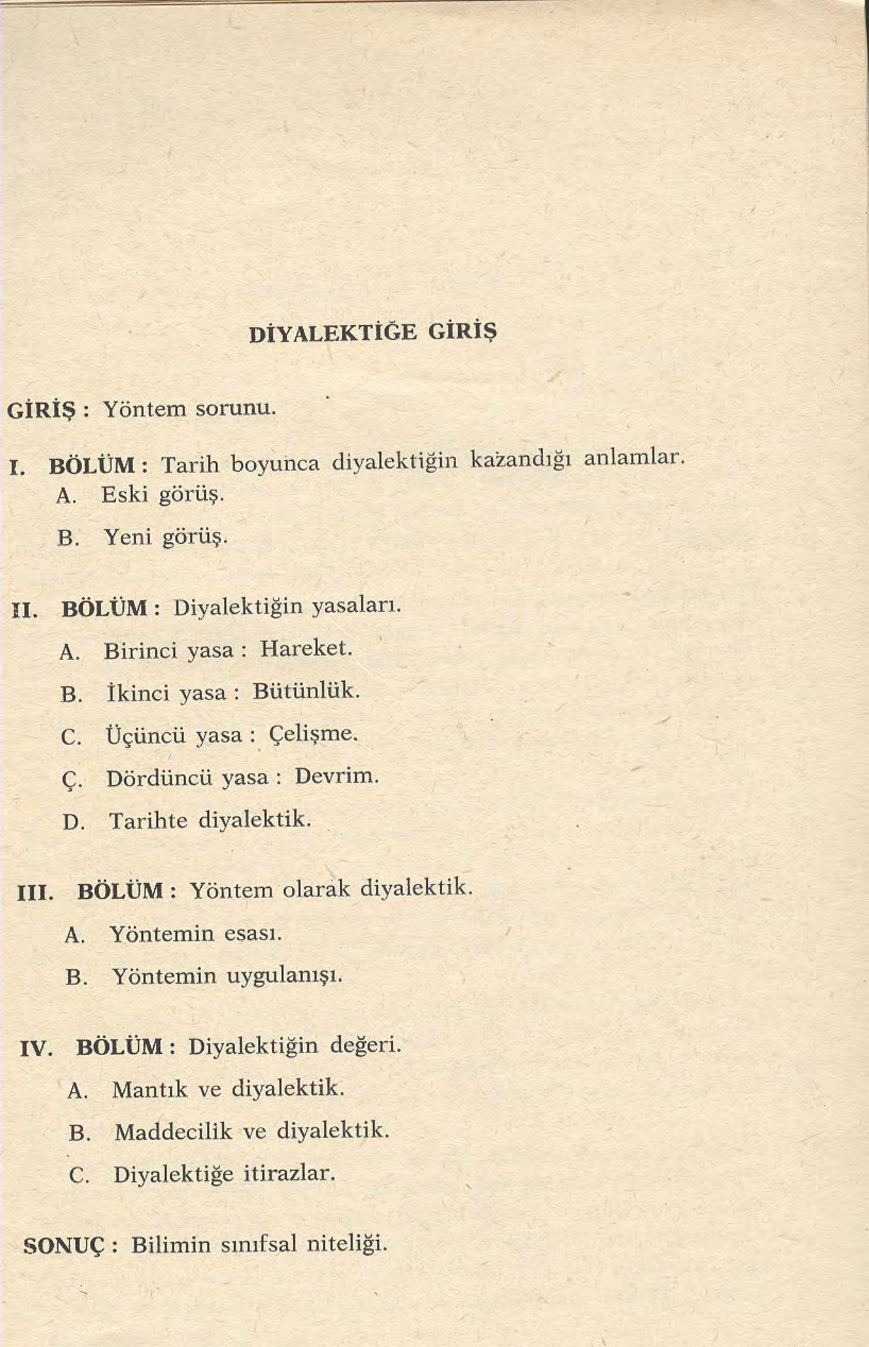 Toplumsal Araştırmalarda Diyalektik Yöntem PDF – Cem Eroğul