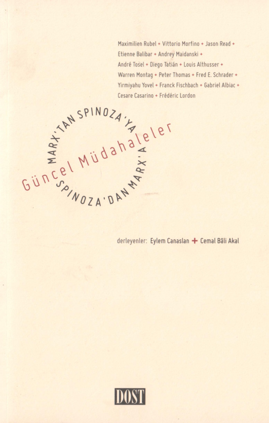 Marx’tan Spinozaya Spinozadan Marx’a PDF – Cemal Bali Akal (Ed.)