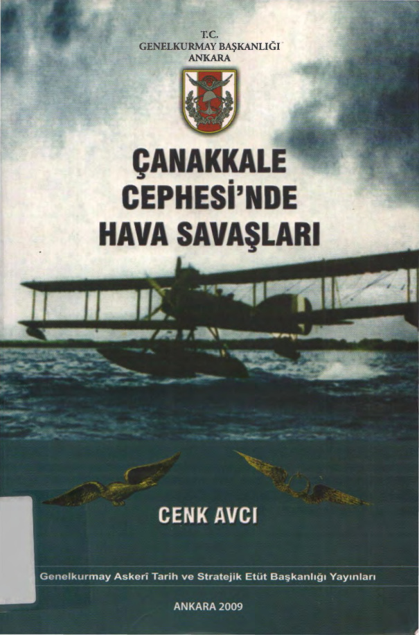 Cenk Avcı Çanakkale Cephesi' nde Hava Savaşları Kitap Kapağı