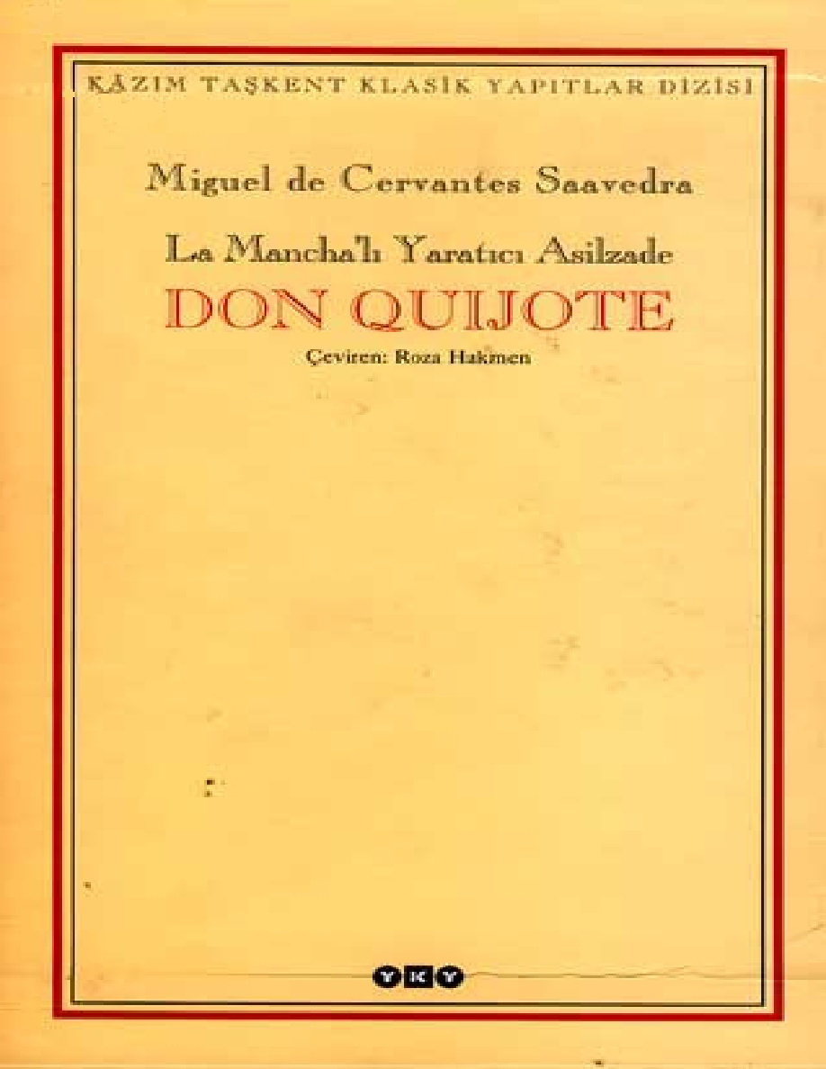 Don Quijote (Don Kişot) Cilt 2 PDF – Miguel de Cervantes